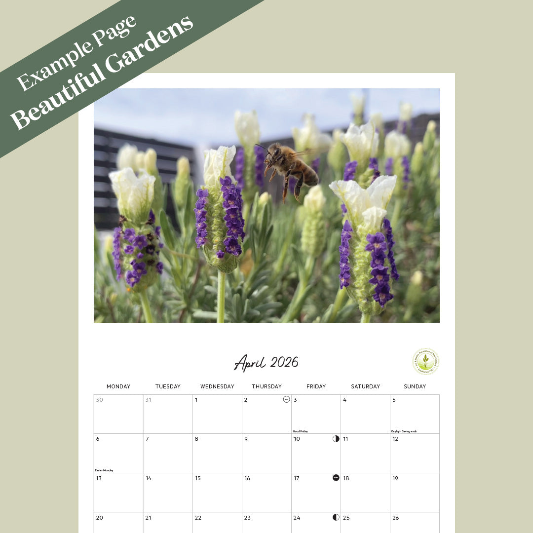 Two for $50 - Beautiful Gardens Calendar 2026