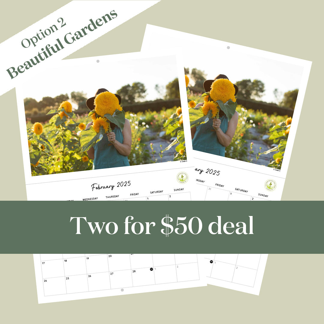 Two for $50 - Beautiful Gardens Calendar 2026