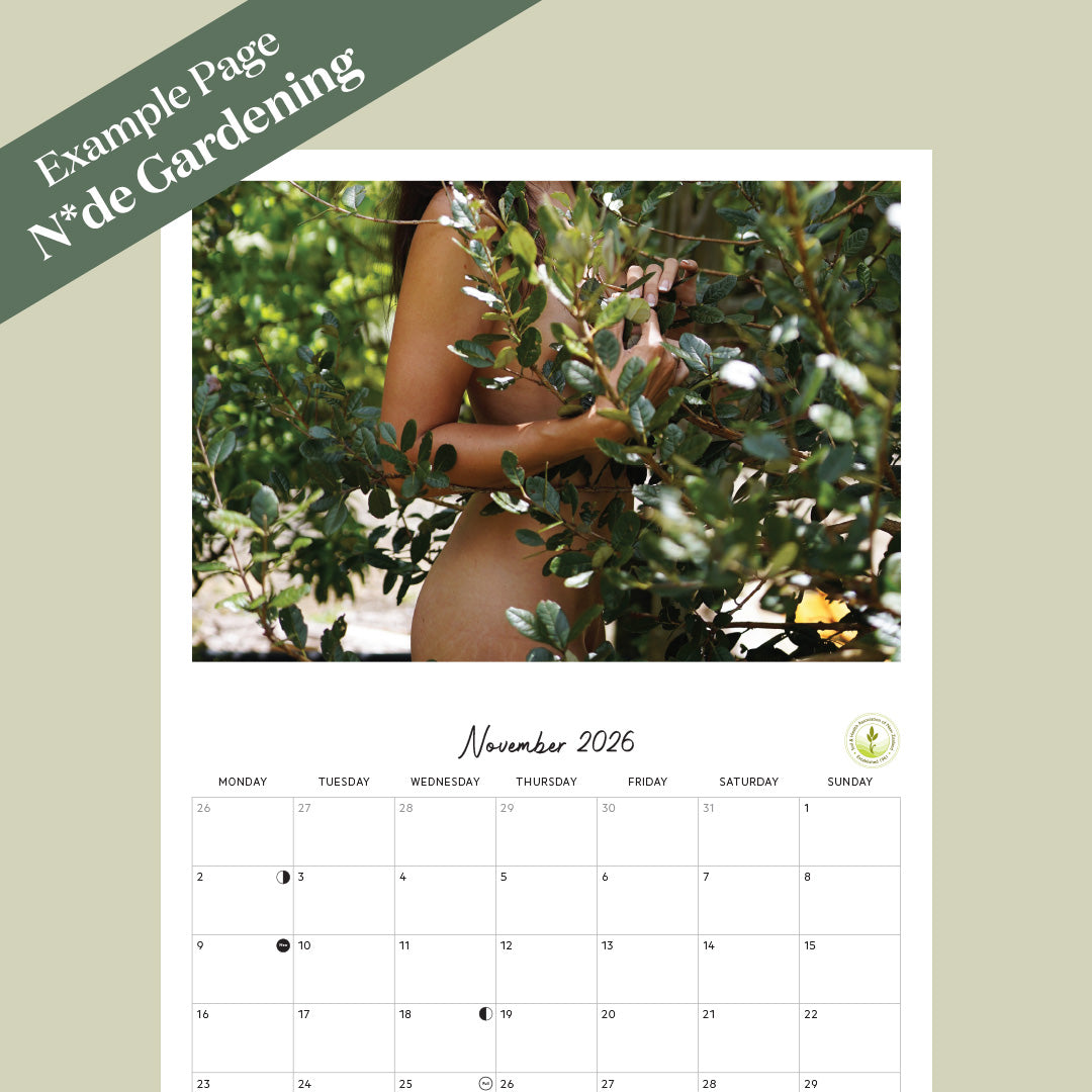 N*de Gardening Calendar 2026
